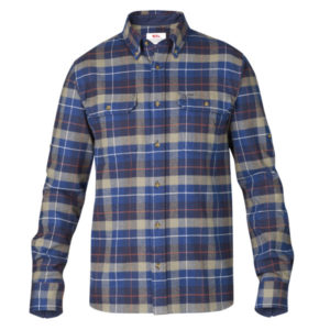 Fjällräven Singi Heavy Flannel Shirt M - Navy - Miehet - S