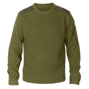 Fjällräven Singi Knit Sweater M - Dark Olive - Miehet - XXXL