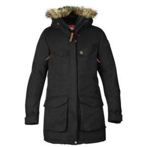 Fjällräven Nuuk Parka W - Black - Naiset - S