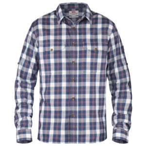 Fjällräven Singi Flannel Shirt Ls M - Uncle Blue - Miehet - L