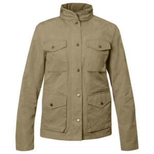 Fjällräven Räven Jacket W - Sand - Naiset - M