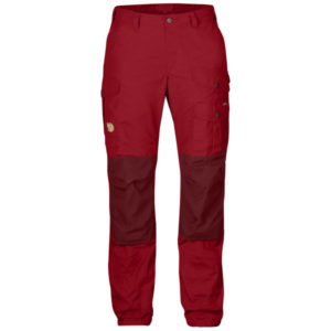 Fjällräven Vidda Pro Trousers W Reg - Deep Red - Naiset - 42