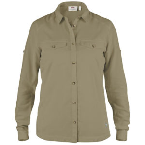 Fjällräven Abisko Vent Shirt Ls W. - Cork - Naiset - M