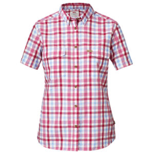 Fjällräven Övik Shirt Ss W. - Hibiscus - Naiset - S