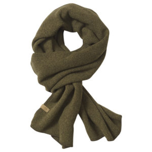 Fjällräven Lappland Fleece Scarf - Dark Olive - Unisex - 1 Size