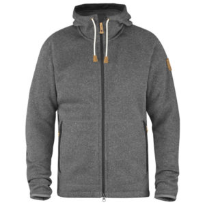 Fjällräven Övik Fleece Hoodie M - Dark Grey - Miehet - XXL