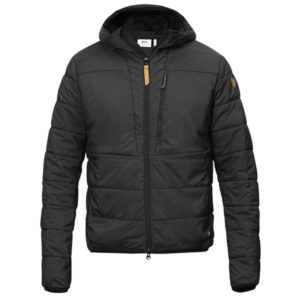 Fjällräven Keb Padded Hoodie M - Black - Miehet - XS