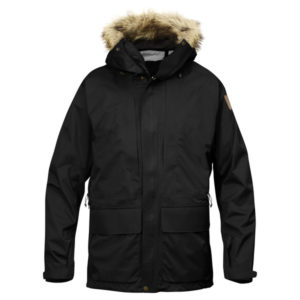 Fjällräven Keb Eco-shell Parka - Black - Miehet - L