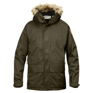 Fjällräven Keb Eco-shell Parka - Dark Olive - Miehet - L