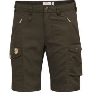 Fjällräven Nikka Shorts Curved W - Black - Naiset - 36