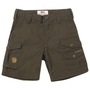 Fjällräven Kids Vidda Shorts - Dark Olive - Lapset - 116