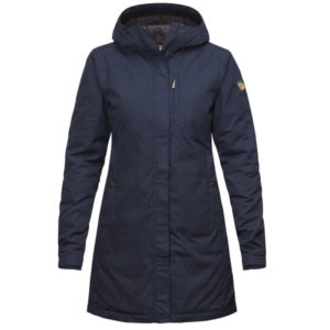 Fjällräven Kiruna Padded Parka W - Dark Navy - Naiset - XXL