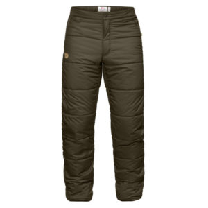 Fjällräven Värmland Padded Trousers M - Dark Olive - Miehet - 52