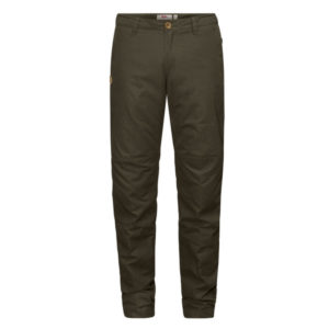 Fjällräven Sörmland Tapered Winter Trs W - Dark Olive - Naiset - 38