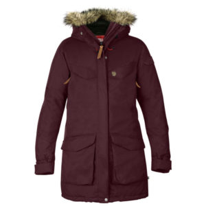 Fjällräven Nuuk Parka W - Dark Garnet - Naiset - L