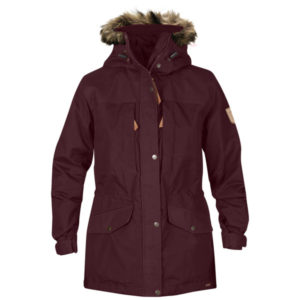 Fjällräven Singi Winter Jacket W. - Dark Garnet - Naiset - L