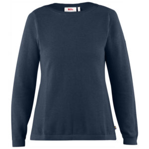 Fjällräven High Coast Knit Sweater W - Navy - Naiset - S