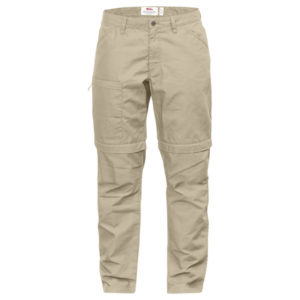 Fjällräven High Coast Zip-off Trousers W - Limestone - Naiset - 48