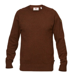 Fjällräven Övik Re Wool Sweater M - Autumn Leaf - Miehet - XXL