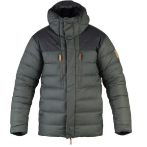 Fjällräven Keb Expedition Down Jacket M - Stone Grey-black - Miehet - L