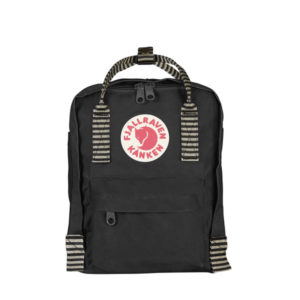 Fjällräven Kånken Mini - Black-striped - Unisex - OneSize