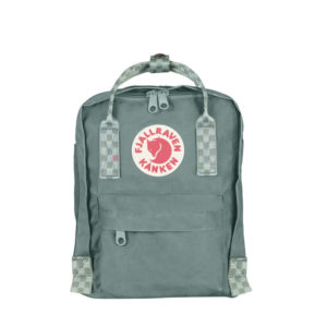 Fjällräven Kånken Mini - Frost Green-chess Pattern - Unisex - OneSize