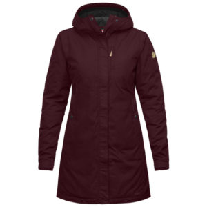 Fjällräven Kiruna Padded Parka W - Dark Garnet - Naiset - XS