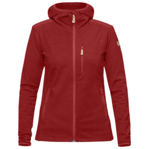 Fjällräven Keb Fleece Hoodie W - Lava - Naiset - XS