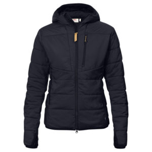 Fjällräven Keb Padded Hoodie W - Night Sky - Naiset - XL