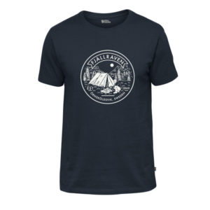 Fjällräven Lägerplats T-shirt M - Navy - Miehet - L