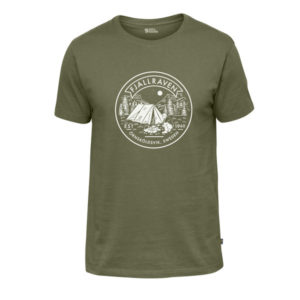 Fjällräven Lägerplats T-shirt M - Green - Miehet - L