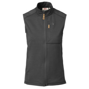 Fjällräven Keb Fleece Vest W - Dark Grey-black - Naiset - XXS