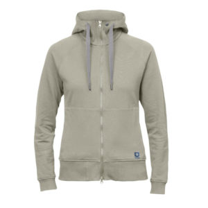 Fjällräven Greenland Zip Hoodie W - Fog - Naiset - M