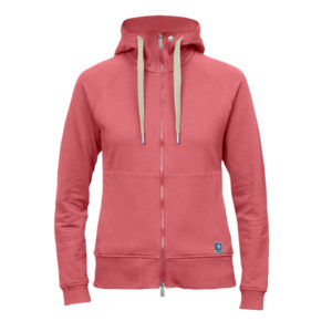 Fjällräven Greenland Zip Hoodie W - Peach Pink - Naiset - M