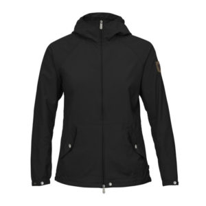 Fjällräven Greenland Wind Jacket W - Black - Naiset - S