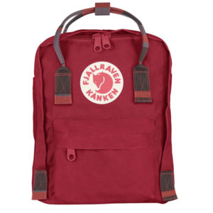 Fjällräven Kånken Mini - Deep Red-random Blocked - Unisex - OneSize