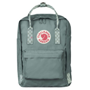 Fjällräven Kånken Laptop 13" - Frost Green-chess Pattern - Unisex - OneSize