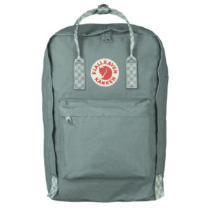 Fjällräven Kånken Laptop 17" - Frost Green-chess Pattern - Unisex - OneSize