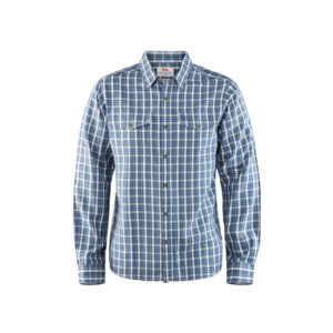 Fjällräven Abisko Cool Shirt Ls M - Uncle Blue - Miehet - S