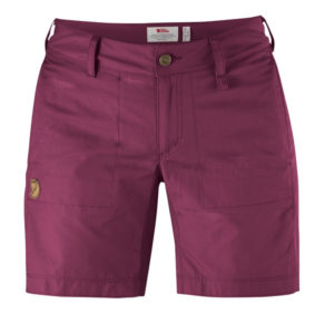 Fjällräven Abisko Shade Shorts W - Plum - Naiset - 44