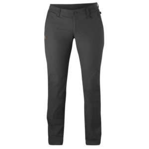 Fjällräven Abisko Stretch Trousers W - Dark Grey - Naiset - 40