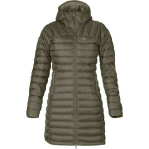 Fjällräven Snow Flake Parka W - Laurel Green - Naiset - XS