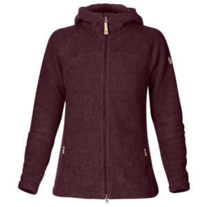 Fjällräven Kaitum Fleece W - Dark Garnet - Naiset - S