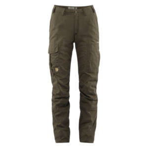 Fjällräven Karla Pro Winter Trousers W - Dark Olive - Naiset - 42