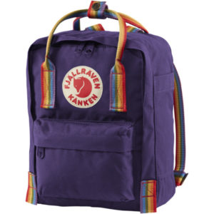 Fjällräven Kånken Rainbow Mini - Purple-rainbow Pattern - Unisex - OneSize