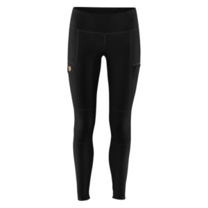 Fjällräven Abisko Trail Tights W - Black - Naiset - M