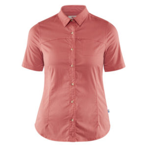 Fjällräven High Coast Stretch Shirt Ss W - Dahlia - Naiset - M