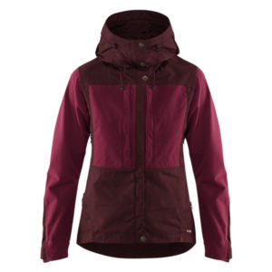 Fjällräven Keb Jacket W - Dark Garnet-plum - Naiset - L