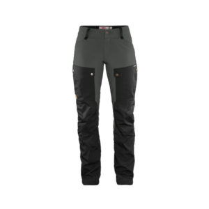 Fjällräven Keb Trousers W Reg - Black-stone Grey - Naiset - 40