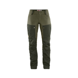 Fjällräven Keb Trousers W Reg - Deep Forest-laurel Green - Naiset - 34